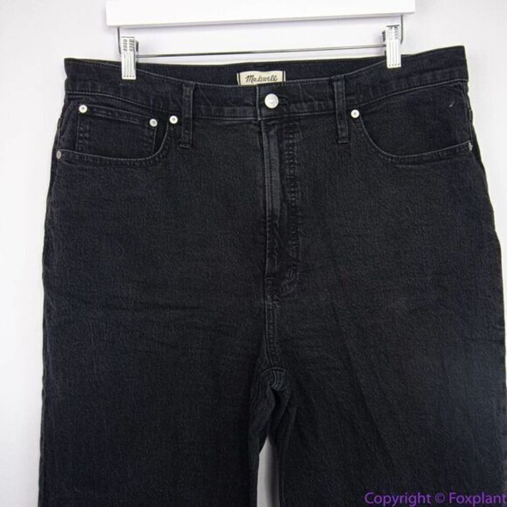 NEW Madewell The Perfect Vintage Wide-Leg Jean Belmere Wash, 33 - Picture 4 of 16